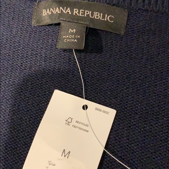 Banana Republic varsity jacket men’s size M NWT - Picture 7 of 7